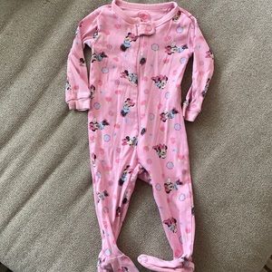 Disney store 6-9 month girls sleeper Minnie Mouse!